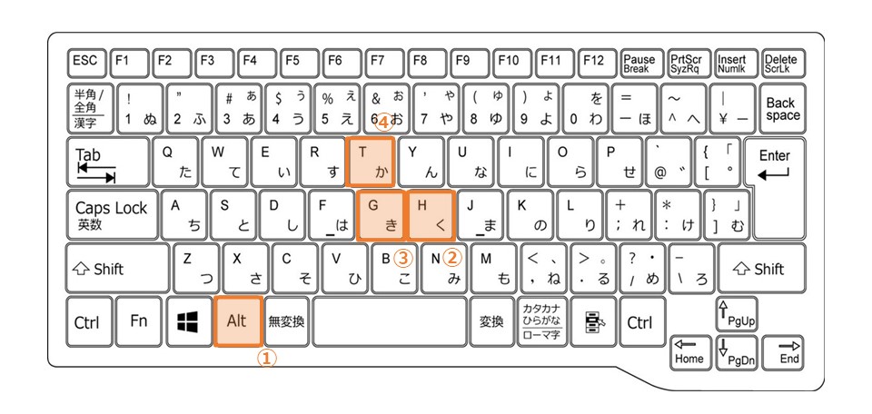 Excel_ふりがなの設定_ショートカット